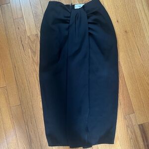 Mango black skirt